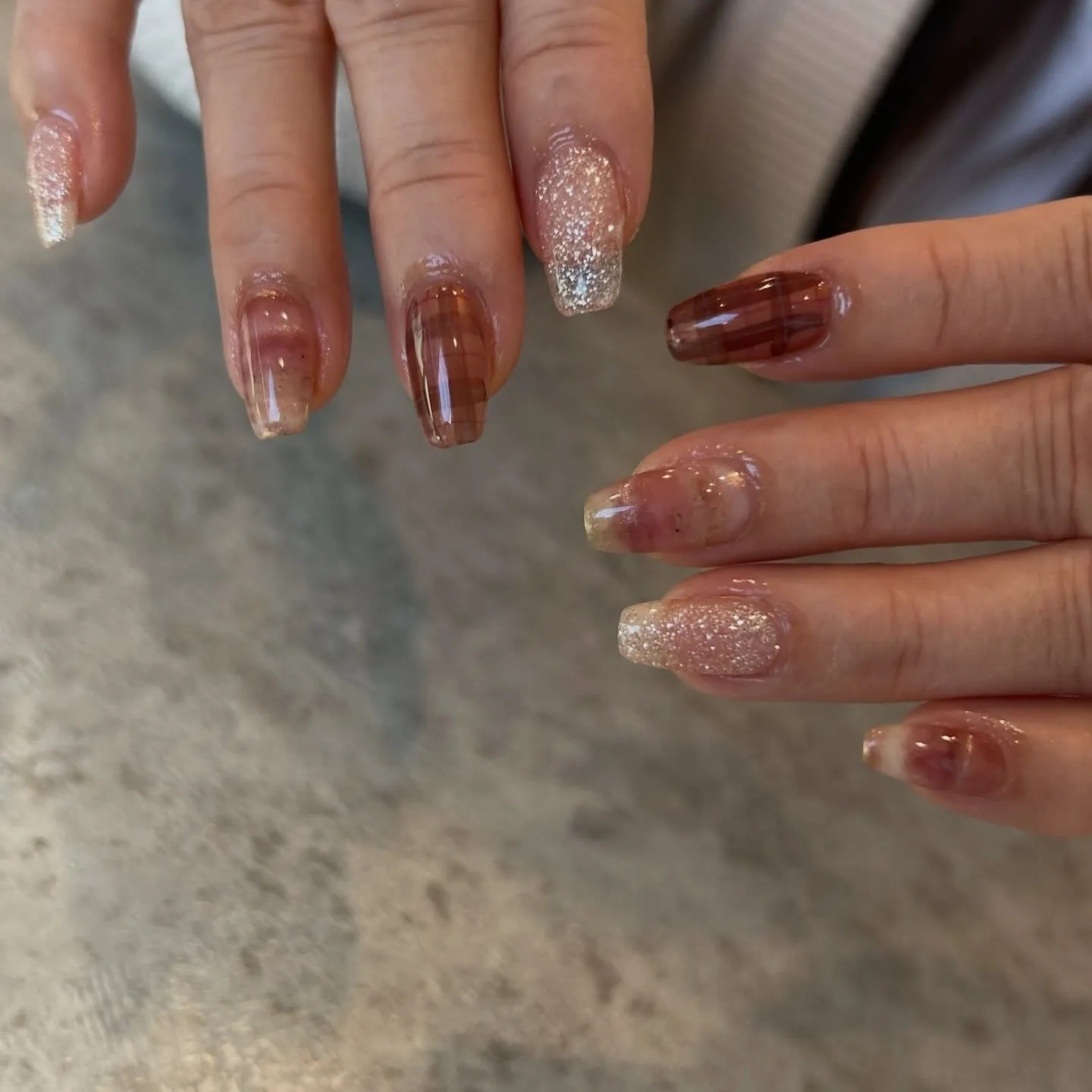 最近のネイルデザイン🎨♡